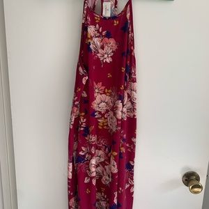 Casual floral summer dress